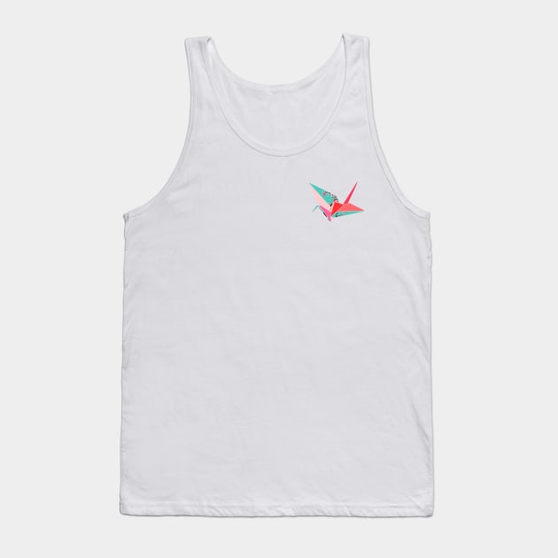 Origami Crane 2 Tank Top by ramonavirus